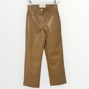 Aritzia Wilfred Melina Pant Tan 00